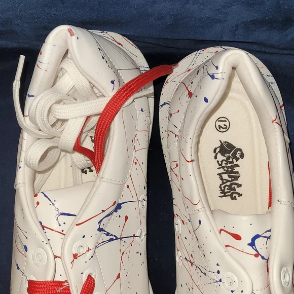 New California Swagg Splash sneakers...Red/Blue size 12 - Picture 3 of 13